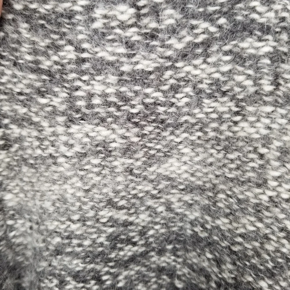 BANANA REPUBLIC Sweater Alpaca Wool V Neck Fitted Knit Women's Small Grandpacore